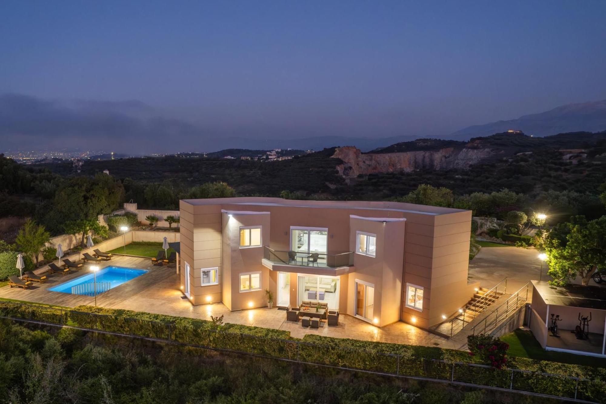 Villa Ariella Agia Marina Esterno foto
