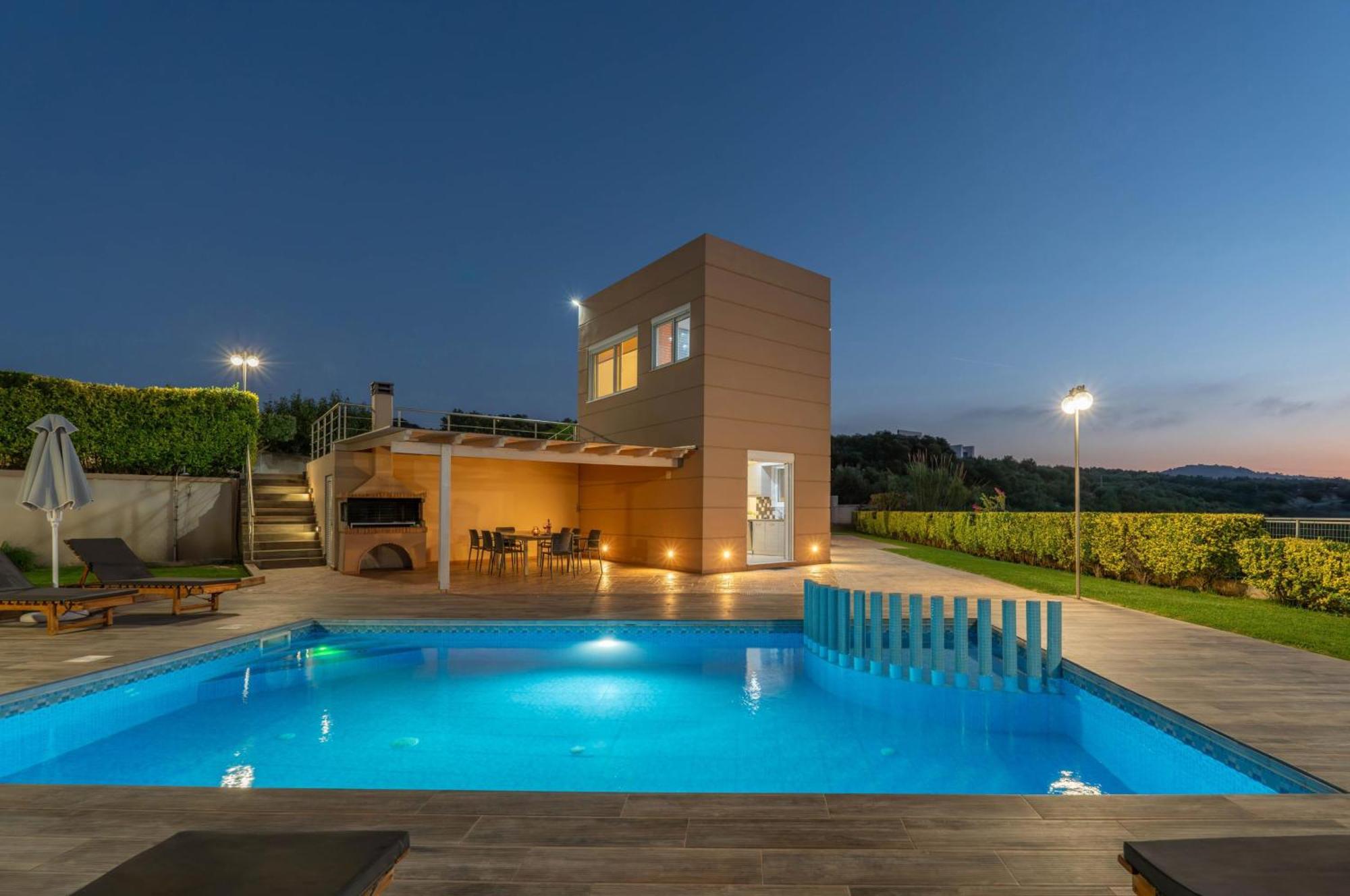 Villa Ariella Agia Marina Esterno foto